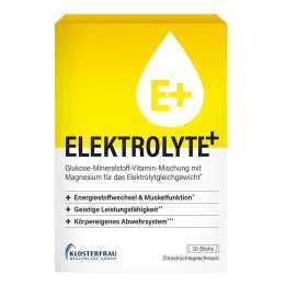 Eletrólitos + grânulos para fazer bastões de suspensão oral, 20 unid