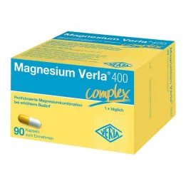 Magnésio Verla 400 cápsulas, 90 unid