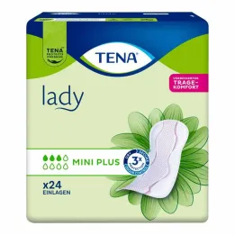 Tena® Lady mini plus absorventes para incontinência, 24 unidades