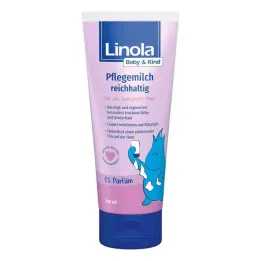 Linola Baby & Leite de Cuidado Infantil Rico (200 ml)