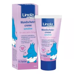 LINOLA Bebê & Creme protetor de feridas infantil sensível, 50 ml