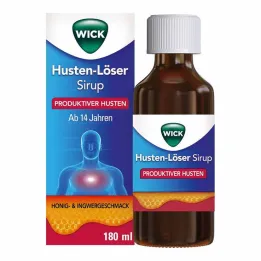 WICK Xarope para tosse com sabor de mel 200mg /15ml, 180ml
