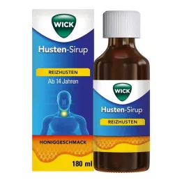 WICK Xarope para tosse seca com mel, 180 ml
