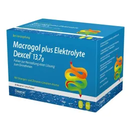 Macrogol mais eletrólitos Dexcel 13,7 g Ple, 30 unid