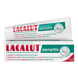 Pasta de dente sensível Lacalut, 75 ml