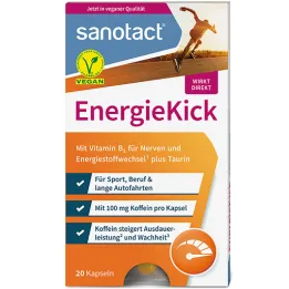 Cápsulas de energia Sanotact (20 peças)