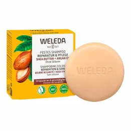 Weleda shampoo sólido reparador &amp; , cuidado, 50 g