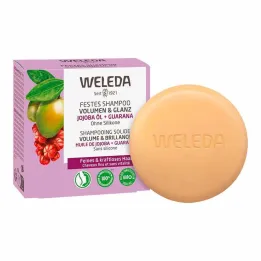 Weleda shampoo sólido volume &amp; brilho, 50 g