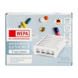Revista semanal compacta Wepa 7 dias branca, 1ud