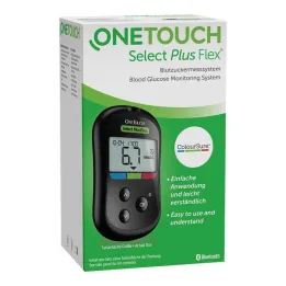 Sistema de medição de açúcar no sangue One Touch Select Plus Flex mmol / l, 1 unidade