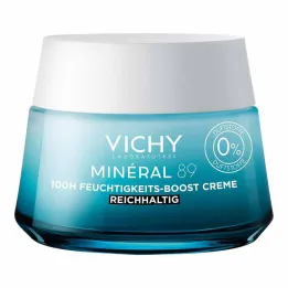 Vichy Mineral 89 creme rico sem fragrância, 50 ml