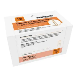Vitamina B12 Pharmarissano 1 mg / ml solução injetável ampola, 10X1 ml