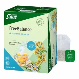 Sacos de filtro de salus orgânicos de chá de camomila Freebalance Goldenrod, 40 unidades