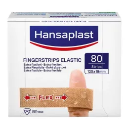 Hansaplast Tiras Elásticas de Gesso para Dedos, 80 un