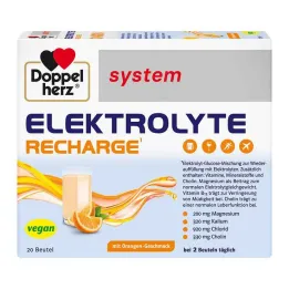 Grânulos do sistema de recarga de eletrólitos Doppelherz, 20 peças