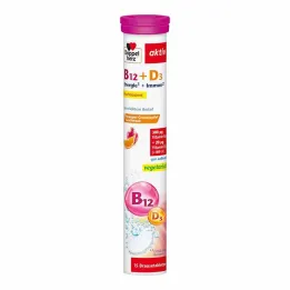 Comprimidos efervescentes Doppelherz Vitamina B12 + D3, 15 unid