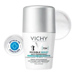 Vichy Desodorizante Roll-on 72h Anti-Manchas Invisíveis, 50 ml
