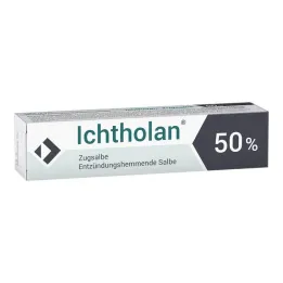 Pomada de trem Ichtholan 50%, 15 g