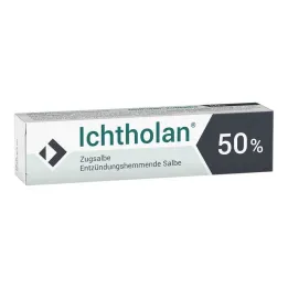 Pomada de trem Ichtholan 50%, 25 g