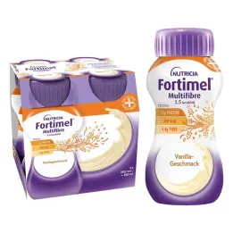 Fortimel Multifibra 1,5 Kcal sabor baunilha (4x200 ml)
