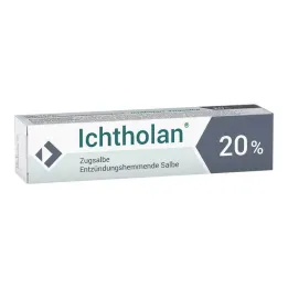 Pomada de trem Ichtholan 20%, 15 g