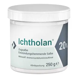 Pomada de trem Ichtholan 20%, 250 g