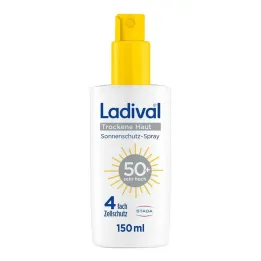Ladival spray protetor solar para pele seca LSF 50+, 150 ml