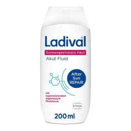 Ladival fluido agudo para pele estressada pelo sol, 200 ml