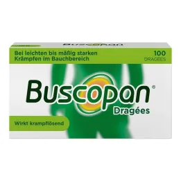Comprimidos revestidos de Buscopan, 100 comprimidos