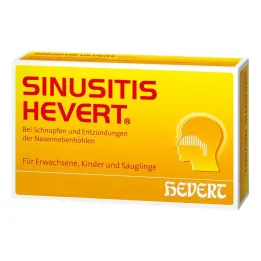 Comprimidos de sinusite Hevert, 300 unidades