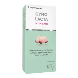 Comprimidos vaginais de Gynolacta, 8 unidades
