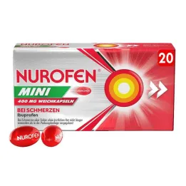 Nurofen Mini 400 mg cápsulas moles, 20 unidades