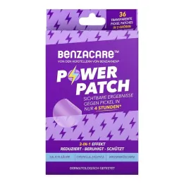 Benzacare Power Patch contra espinhas, 36 unidades