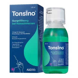 Solução de gargarejo Tonsino para dores de garganta, 120 ml