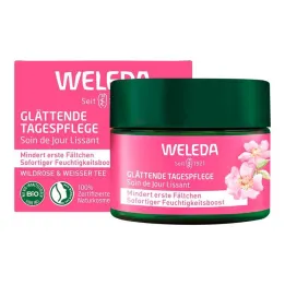 Weleda alisamento creche rosa selvagem & chá branco, 40 ml