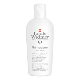 Leite corporal Louis Widmer remederm 10% uréia sem perfume (200 ml)