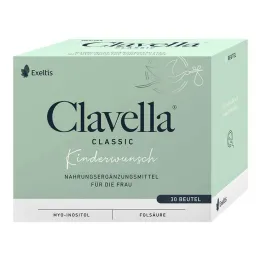 Saquetas de pó Clavella Classic de 2 g, 30x2 g