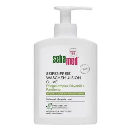 Emulsão de lavagem Sebamed azeitonas + pantenol, 200 ml