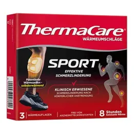 Envoltórios térmicos Thermacare Sport, 3 peças