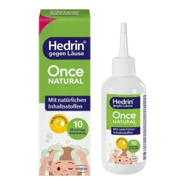 Hedrin Uma vez Natural, 100 ml