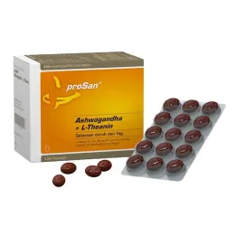Cápsulas Prosan Ashwagandha + L-Teanina, 120 unidades