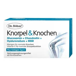 Comprimidos ósseos de cartilagem Dr. Böhm &amp; , 60 unidades