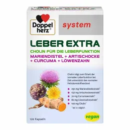 Cápsulas do sistema Doppelherz Liver Extra, 120 unidades