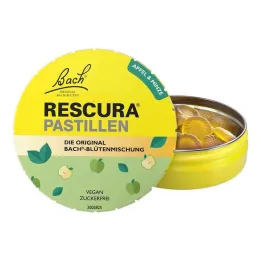 Flor de Bach Original Rescura Pastilhas Maçã-Menta, 50 g