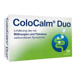 Comprimidos revestidos por película Colocalm Duo, 20 unidades
