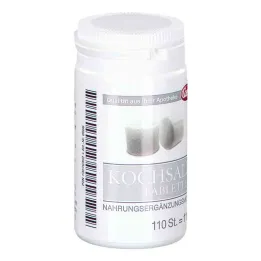 Comprimidos de sal de cozinha de 1000 mg (110 peças)