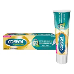 Corega Creme Ultra Adesivo Fixação Forte + Selagem, 40 g