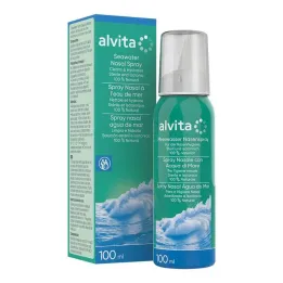 Alvita spray nasal de água do mar, 100 ml