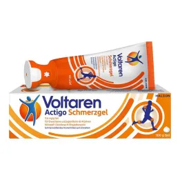 Gel analgésico Voltaren Actigo com diclofenaco a 1%, 100 g