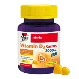 Gomas Doppelherz Vitamina D3 2000 UI, 40 unidades